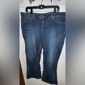 Source of Wisdom Women’s Dark Blue Stretch Denim Jeans